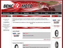 Tablet Screenshot of bencmoto.com